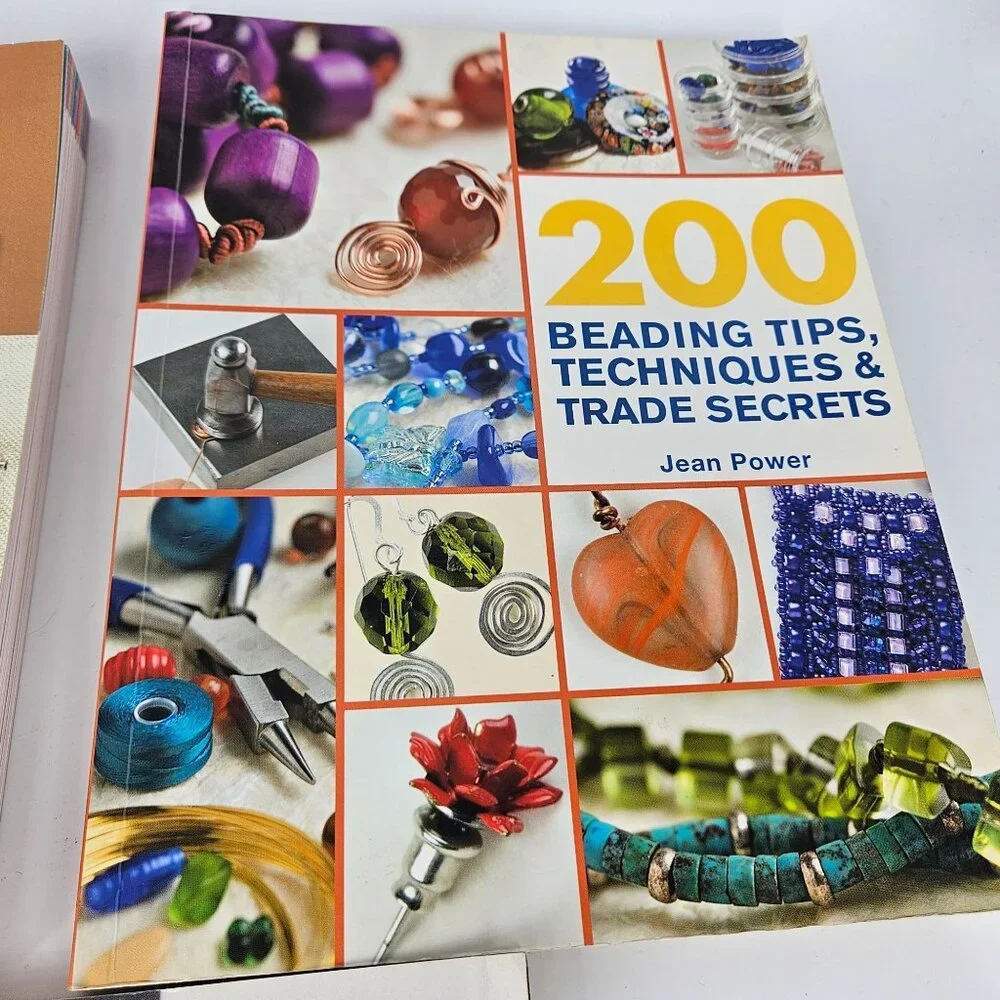 Jewelry Beading Wire Making Book Learning 101 Craft Hobby Lot 3